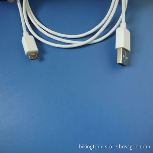 ABS shell PVC material USB data cable for iPhone with MFI license